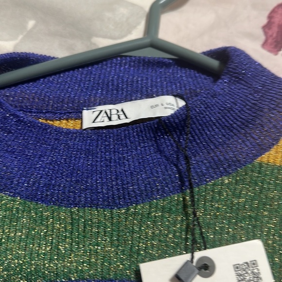 Zara Striped Knit Sweater - Picture 3 of 5